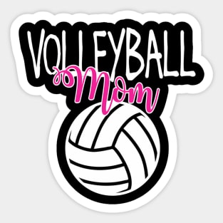 Volleyball Mom For Sticker